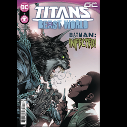 Titans Beast World #3 Batman Infected from DC written by Tom Taylor with art by Lucas Meyer and cover art A