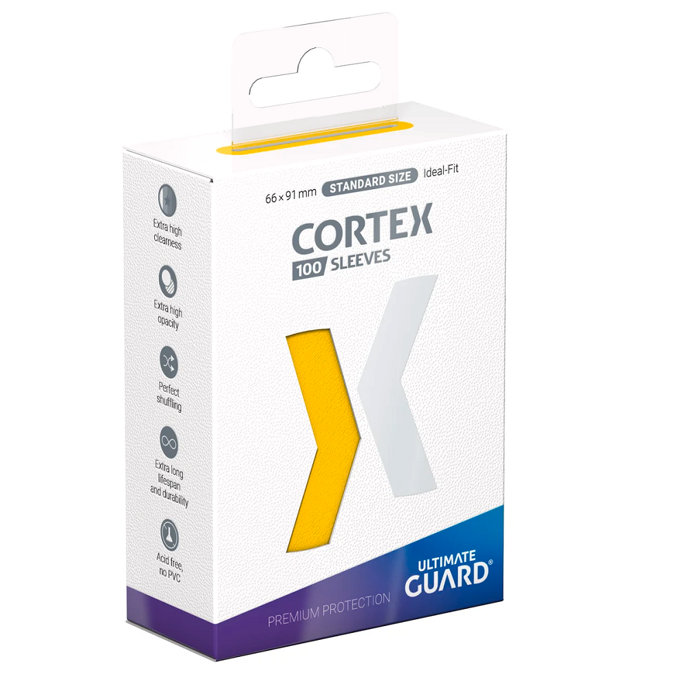 Ultimate Guard Yellow Cortex Sleeves Standard Size (100)