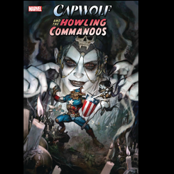 Capwolf and The Howling Commandos #3 from Marvel Comics written by Stephanie  with art by Carlos Magno