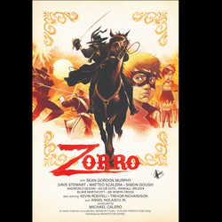 Zorro Man Of The Dead #1 from Massive Publishing by Sean Gordon Murphy with cover art C, movie poster homage by Matteo Scalera