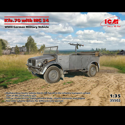 ICM Kfz.70 with MG 34 | 1:35 Scale