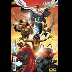 Titans Beast World Waller Rising #1 from DC written by Chuck Brown and art by Keron Grant with variant cover art C