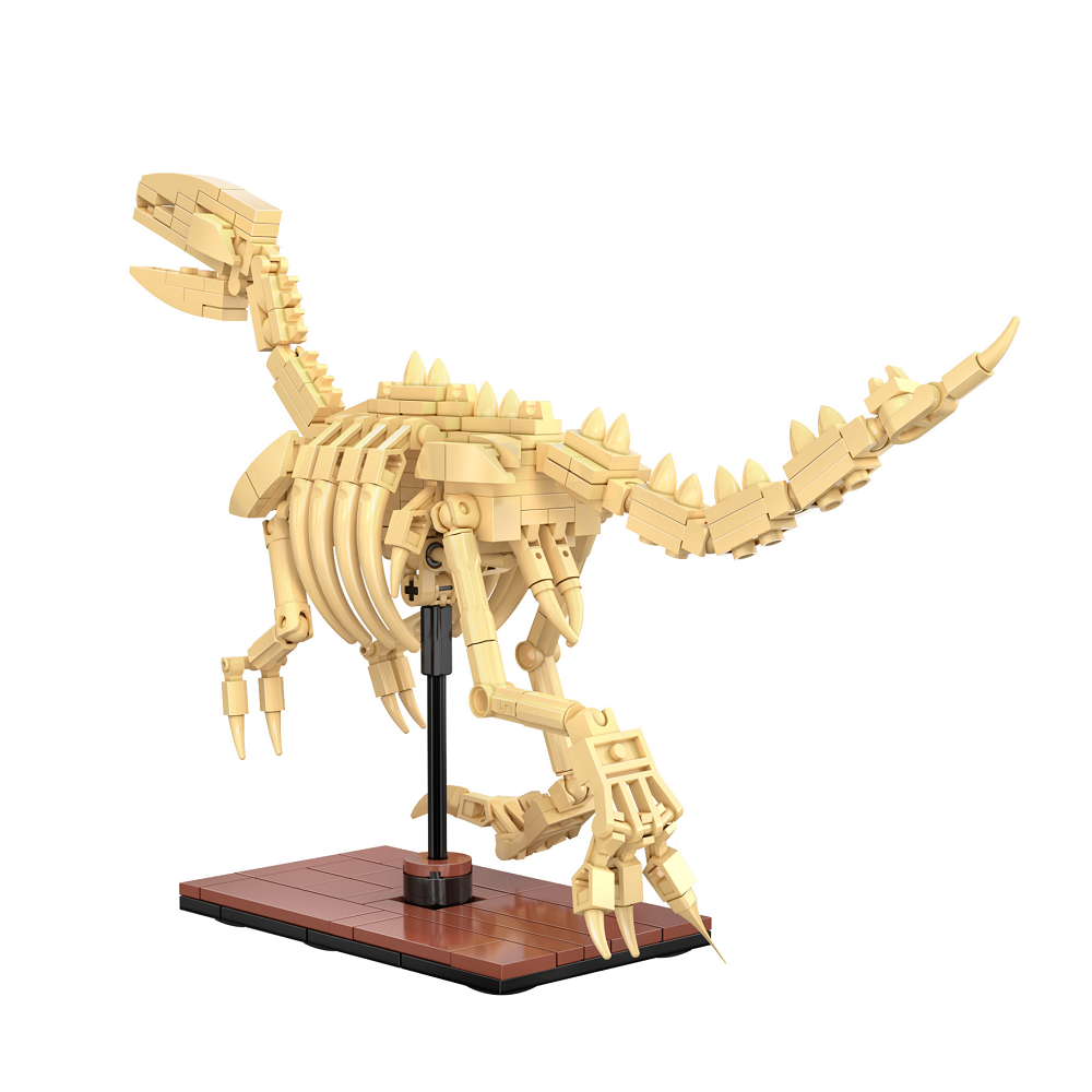 Cada Dinosaur Fossils: Velociraptor | Brick Model Kit