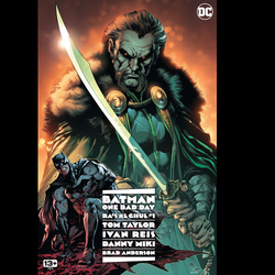 Batman One Bad Day Ras Al Ghul #1 from DC written by Joshua Williamson with cover by Ivan Reis and Danny Miki