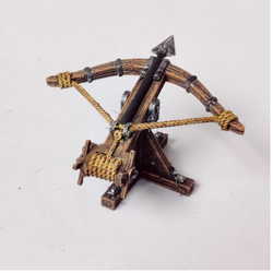 A Ballista design A by Iron Gate Scenery in 28mm scale produced in resin and sculpted by Fat Dragon Games representing a wooden weapon for<span style="font-size: 0.875rem;" data-mce-style="font-size: 0.875rem;"> your tabletop gaming, RPGs and hobby dioramas.&nbsp; &nbsp; </span>