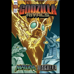Godzilla Rivals: Mothra vs. M.O.G.U.E.R.A. #1 from IDW Comics written by Johnny Parker II with art by Winston Chan.