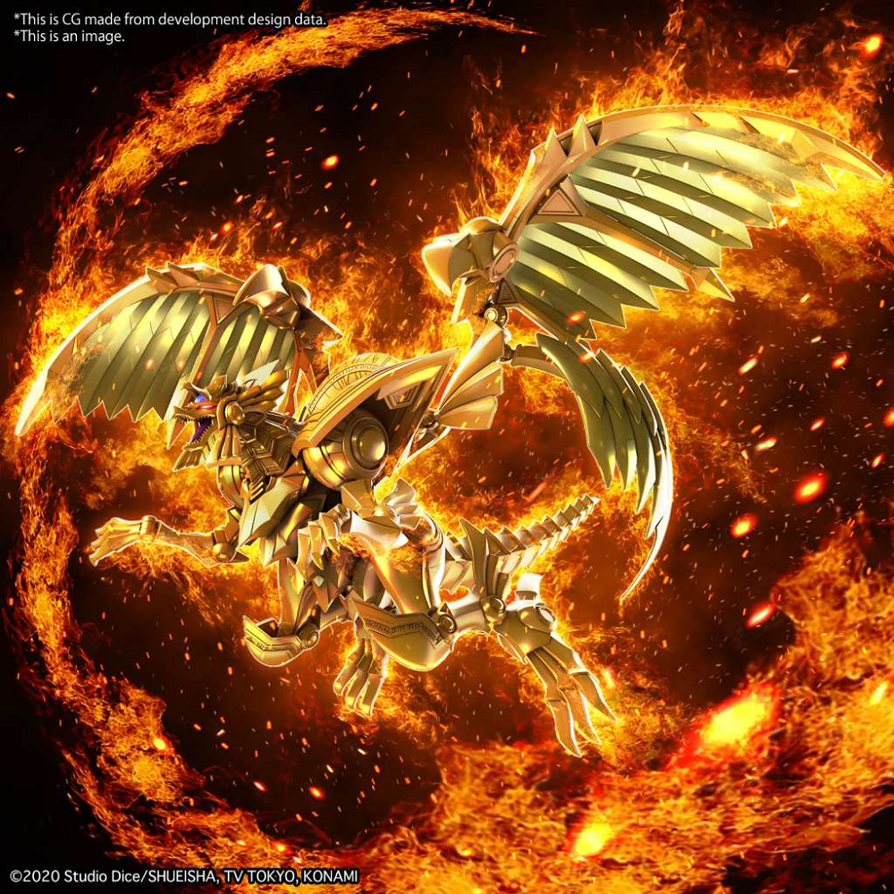 Yu-Gi-Oh Egyptian God The Winged Dragon of Ra Figure-rise Standard Amplified - Model Kit