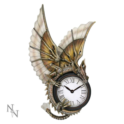  Nemesis Now Anne Stokes Steampunk Clockwork Dragon Wall Clock 25cm  