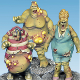 Bloater Zombies by Crooked Dice....