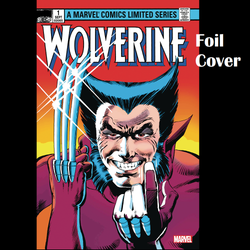 Wolverine #1 Facsimile Edition new printing with Foil Cover Art from Marvel Comics limited series.