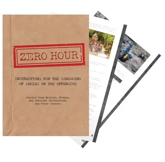 Zero Hour miniature wargame rule...