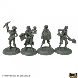 44174  reaper miniature Skeletal Treasure Crew - Bones USA