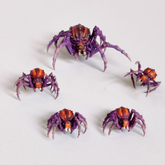 A pack of five spiders from Iron...
