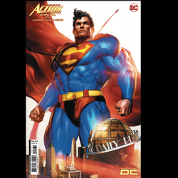 Superman Action Comics 2023 Annual #1 from DC written by Philip Kennedy Johnson with art by Max Raynor and Dave Wilkins cover art variant.