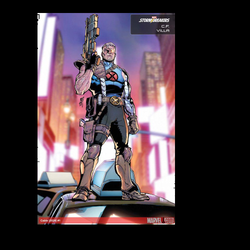 Storm Breakers Cable #1 from Marvel Comics written by Fabian Nicieza with art by Scot Eaton. All the signs are here The Neocracy is coming and with it comes not only the end of mutantkind, but all of the humankind as well 