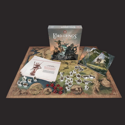The Lord of the Rings Roleplaying Starter Set Over Hill & Under Hill