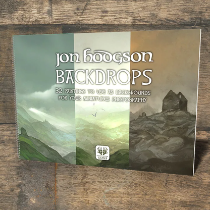 Backdrops in a book by Jon Hodgson.