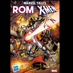 Rom And The X Men #1 Marvel Tales from Marvel Comics written by Ralph Macchio and Bill Mantlo and art by Sal Buscema. Rom meets the Children of the Atom as we celebrate the legacy of the House of Ideas with Marvel tales