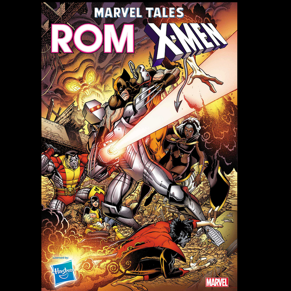 Rom And The X Men #1 Marvel Tales from Marvel Comics written by Ralph Macchio and Bill Mantlo and art by Sal Buscema. Rom meets the Children of the Atom as we celebrate the legacy of the House of Ideas with Marvel tales