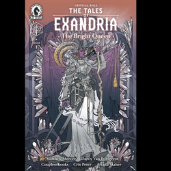 Critical Role Tales Of Exandria The Bright Queen #1 by Dark Horse Comics written by D Poelgeest with Helen Mask cover.