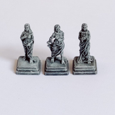 A pack of three Female Statues f...