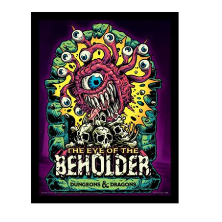 Dungeons & Dragons Beholder Collector Print - No Boarder