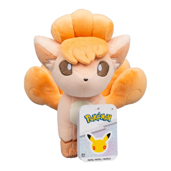 8" Vulpix - Pastel 30th Anniversary Pokémon Plushie
