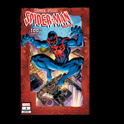 Spider Man 2099 #3 from Marvel Comics written by Steve Orlando with art by Jason Muhr.
