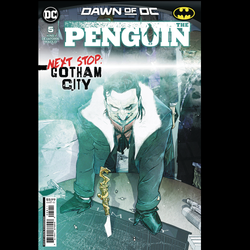 Penguin #5 from DC written by Tom King with art by Rafael De Latorre and variant cover art by Di Giandomenico.