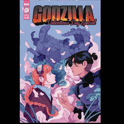 Godzilla: Valentines Day Special #1 from IDW Comics written by Zoe Tunnell with art by Sebastian Piriz.