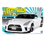 LB Works Nissan R35 GT-R Type 1.5 Liberty Walk - 1/24 - Aoshima scale model kit
