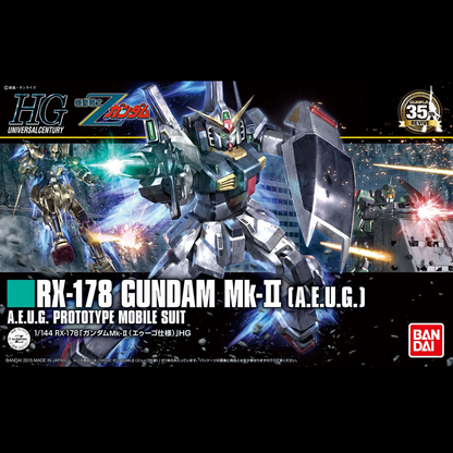 Gundam Rx-178 Mk-II (AEUG Version) - HG 1/144 Gunpla Bandai