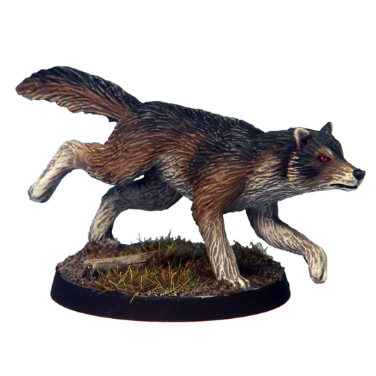 Dire Wolf D resin miniature in r...