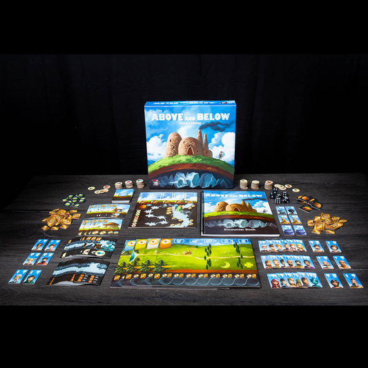 Above and Below board game with ...