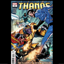 Thanos #3 from Marvel Comics written by Christopher Cantwell with art by German Peralta.