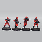 Scarlet Shocktroopers by Crooked...