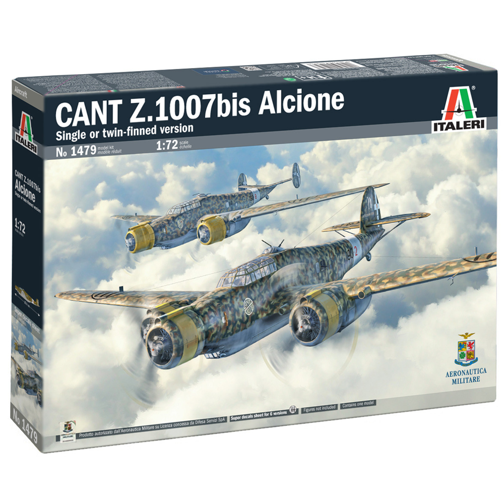 CANT Z.1007 Alcione - Italeri 1:72 Model Kit