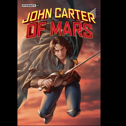 John Carter Of Mars #1 Cover A from Dynamite comics written by Chuck Brown with art by George Kambadais and cover A.