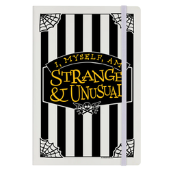 I, Myself, Am Strange & Unusual Cream A5 Hard Cover Notebook
