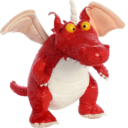 Room On The Broom Red Dragon. This beautiful plush dragon is based on the Julian Donaldson & Axel Scheffler story
