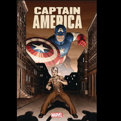 Captain America #1 from Marvel Comics written by Straczynski. Decades ago Steve Rogers changed the world forever, now powerful and insidious forces are assembling to ensure he never does it again. 