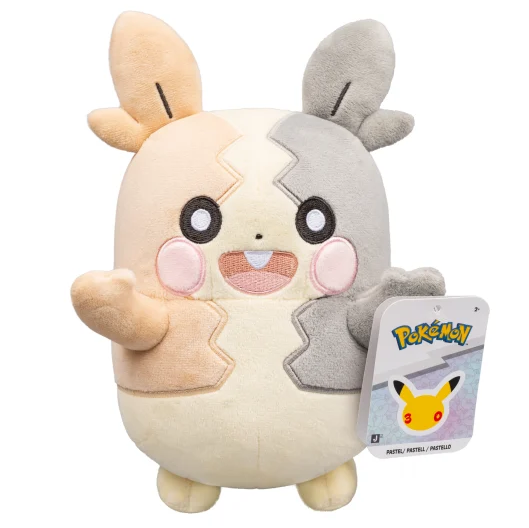 8" Morpeko Full Belly Mode - Pastel 30th Anniversary Pokémon Plushie