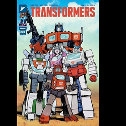 Transformers #1 by Image Comics from Daniel W Johnson and Mike Spicer with cover B.