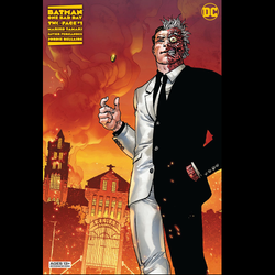Batman One Bad Day Two Face #1 from DC by Mariko Tamaki with art by Javier Fernandez with variant cover by Giuseppe Camuncoli.