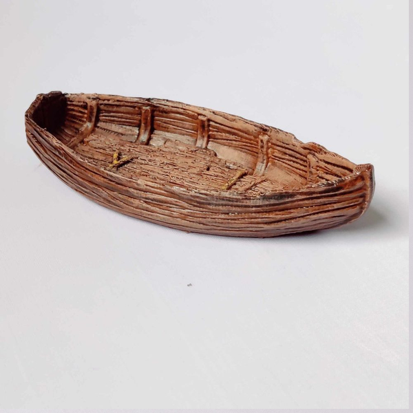 A rowboat from Iron Gate Scenery by Stone Axe Minis in 28mm scale printed in abs like resin and provided unpainted for your tabletop games and hobby needs.&nbsp;&nbsp;