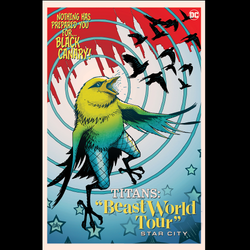 Titans Beast World Tour Star City  #1 from DC written by Joshua Williamson, Ryan Parrott, Robert Venditti, Brandt and Stein with art by Jamal Campbell, Roger Cruz, Gavin Guidry, Brandt & Stain with cover art B.