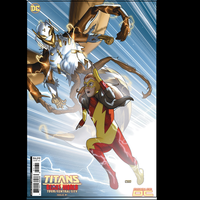 Titans Beast World Tour Central City #1 - Clarke Cover Art - Comic