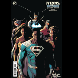 Titans Beast World Waller Rising #1 from DC written by Chuck Brown and art by Keron Grant with variant cover art B. 