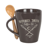 Witches Brew Coffee Co Mug & Spoon Set