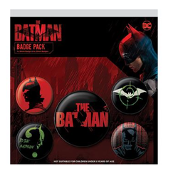 Batman Retro Badge Pack. Show off your love for Batman with this pack of badges that you can add to your hat, bag, jacket and more.  